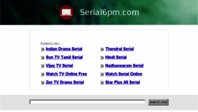 What Serial6pm.com website looked like in 2014 (10 years ago)