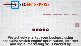 What Seo-enterprise.com website looked like in 2014 (10 years ago)