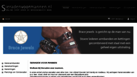 What Sieradenvoormannen.nl website looked like in 2014 (10 years ago)
