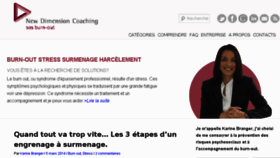 What Sosburnout.fr website looked like in 2014 (10 years ago)