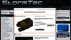 What Stormtec.com website looked like in 2014 (10 years ago)