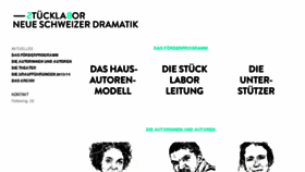 What Stuecklaborbasel.ch website looked like in 2014 (10 years ago)