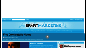 What Sportmarketing.pl website looked like in 2014 (10 years ago)