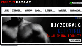 What Steroid-bazaar.com website looked like in 2014 (10 years ago)