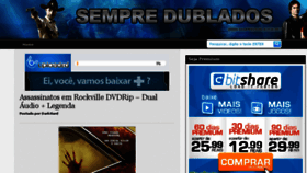 What Sempredublados.net website looked like in 2014 (10 years ago)