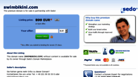 What Swimbikini.com website looked like in 2014 (10 years ago)