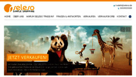 What Seleso.de website looked like in 2014 (10 years ago)