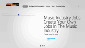 What Signedrecordlabeldeal.com website looked like in 2014 (10 years ago)