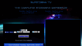 What Slipstreamtv.co website looked like in 2014 (10 years ago)
