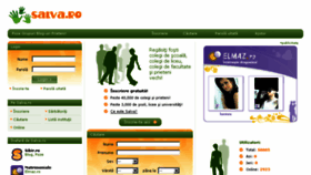 What Salva.ro website looked like in 2014 (10 years ago)