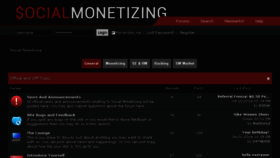 What Socialmonetizing.com website looked like in 2014 (10 years ago)
