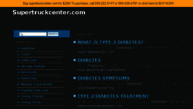 What Supertruckcenter.com website looked like in 2014 (10 years ago)