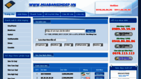 What Simonline.vn website looked like in 2014 (10 years ago)
