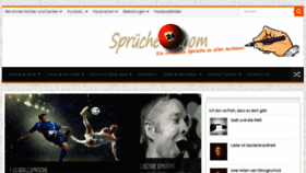What Sprueche24.com website looked like in 2014 (10 years ago)
