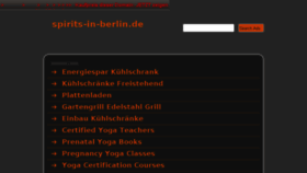 What Spirits-in-berlin.de website looked like in 2014 (10 years ago)