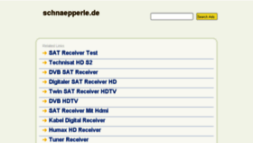 What Schnaepperle.de website looked like in 2014 (10 years ago)