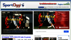What Sportoggi.com website looked like in 2014 (9 years ago)