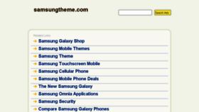 What Samsungtheme.com website looked like in 2014 (10 years ago)