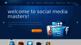 What Socialmediamasters.ca website looked like in 2014 (10 years ago)