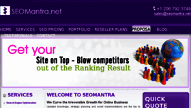 What Seomantra.net website looked like in 2014 (9 years ago)