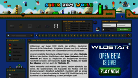 What Superromworld.de website looked like in 2014 (10 years ago)