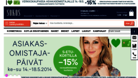 What S-verkkokauppa.fi website looked like in 2014 (10 years ago)