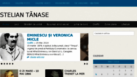 What Stelian-tanase.ro website looked like in 2014 (9 years ago)