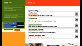 What Stability.com website looked like in 2014 (9 years ago)