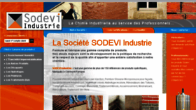 What Sodevi-industrie.com website looked like in 2014 (9 years ago)