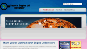What Searchengineurl.com website looked like in 2014 (9 years ago)