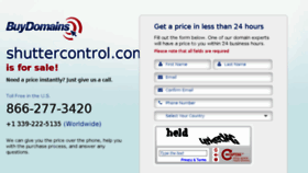 What Shuttercontrol.com website looked like in 2014 (9 years ago)