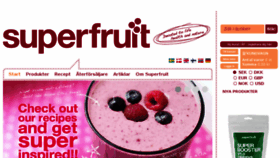 What Superfruitstore.com website looked like in 2014 (9 years ago)
