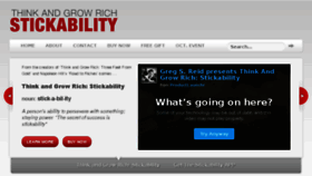 What Stick-ability.com website looked like in 2014 (9 years ago)