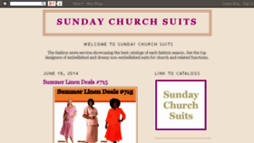 What Sundaychurchsuits.com website looked like in 2014 (9 years ago)