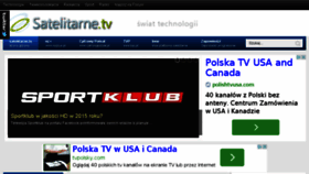What Satelitarne.tv website looked like in 2014 (9 years ago)