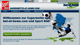 What Superwette-at-home.com website looked like in 2014 (11 years ago)