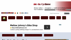 What Siteducyclisme.net website looked like in 2014 (9 years ago)