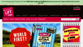 What Sweeterlifeclub.com website looked like in 2014 (9 years ago)
