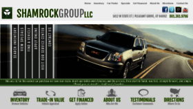 What Shamrockautogroup.com website looked like in 2014 (9 years ago)