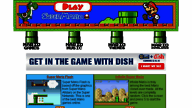 What Supermarioplay.com website looked like in 2014 (9 years ago)