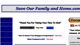 What Saveourfamilyandhome.com website looked like in 2014 (9 years ago)