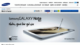 What Samsungmobile.com.tr website looked like in 2014 (9 years ago)