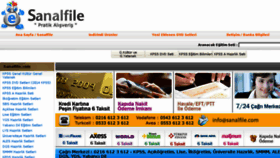 What Sanalfile.com website looked like in 2014 (9 years ago)