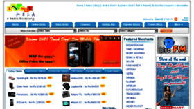 What Savingsmela.com website looked like in 2014 (9 years ago)