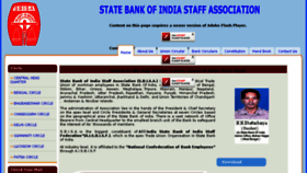 What Sbisa.org website looked like in 2014 (9 years ago)