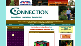 What Seniorconnectionnewspaper.com website looked like in 2014 (9 years ago)
