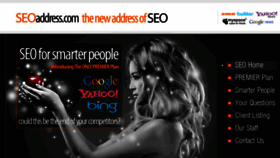 What Seoaddress.com website looked like in 2014 (9 years ago)