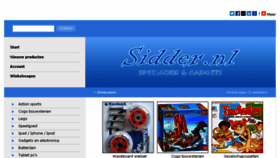 What Sidderwebshop.nl website looked like in 2014 (9 years ago)