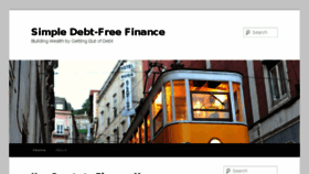 What Simpledebtfreefinance.com website looked like in 2014 (9 years ago)