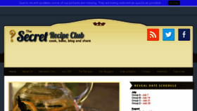 What Secretrecipeclub.com website looked like in 2014 (9 years ago)